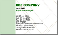 simple, blank, green border,